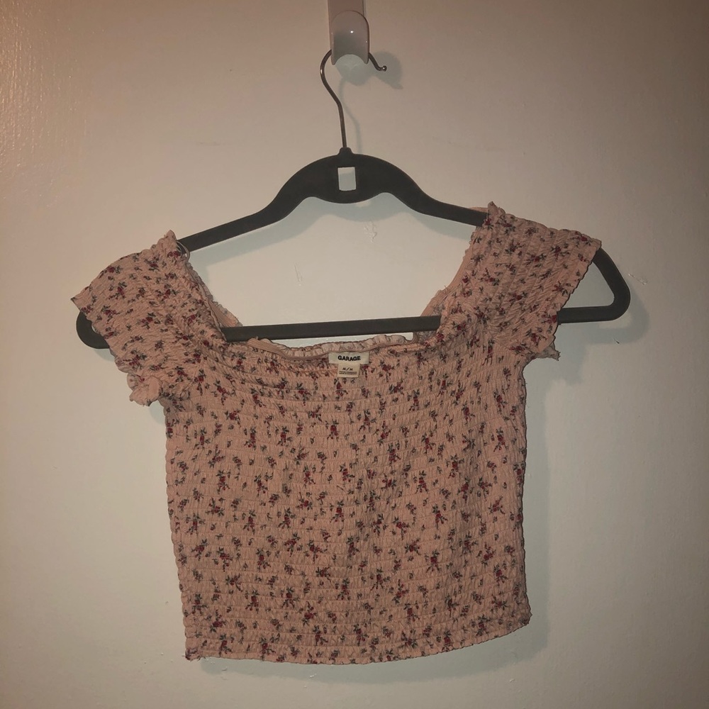 Off the shoulder shirt